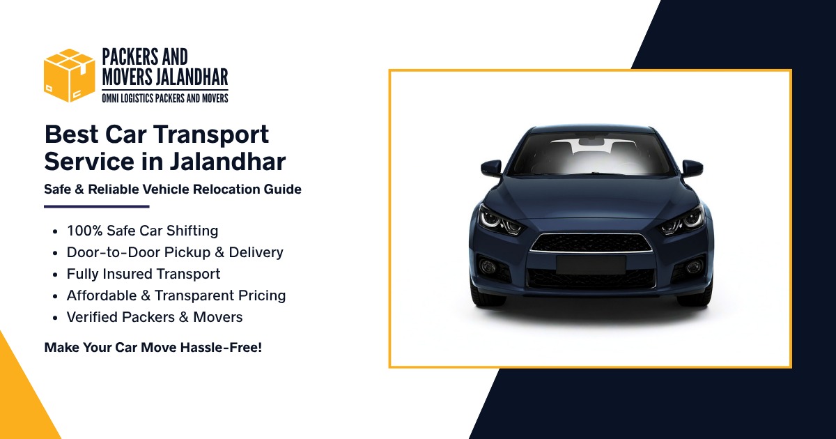 Best Car Transport Service in Jalandhar
